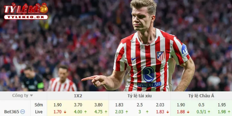 Soi Kèo Liverpool vs Atletico Madrid (02h00 ngày 10/09) Champions League 3 Chi tiết kèo Liverpool vs Atletico Madrid