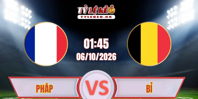 Pháp vs Bỉ